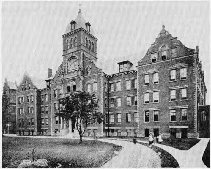 front view of Cudell and Richardson's Jewish Orphan Asylum