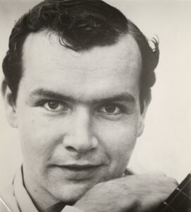 Tom Paxton looking at the camera