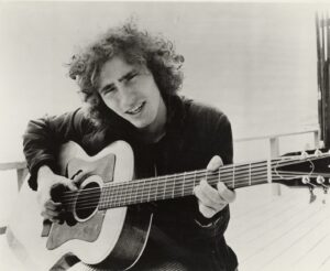 Tim Buckley playing the guitar