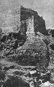 The Castle of Reynaud De Chatignon "Friend and foe" of Salah-el-Din.