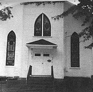 Old Church at Carey, Ohio. Site of annual August 15 Pilgrimage.