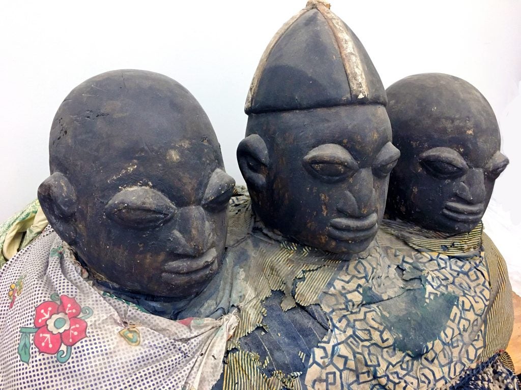 Anonymous Yoruba artist (Republic of Benin), Egungun masquerade costume,  late 20th century