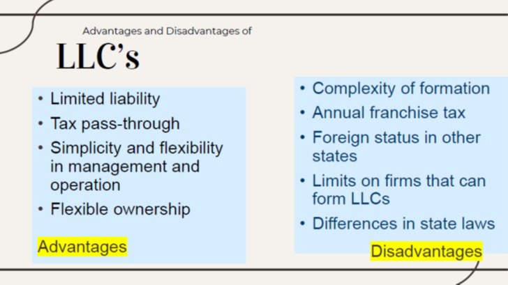 LLC pros and cons