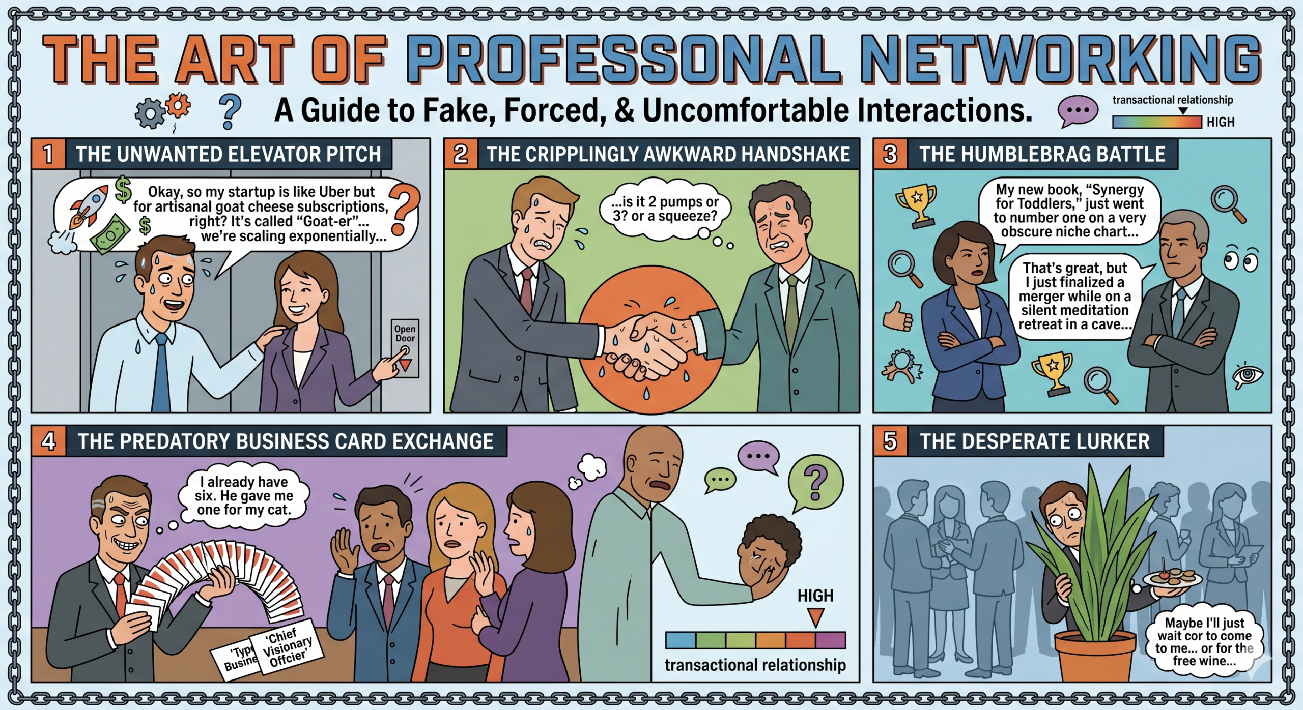 networking awkwardness