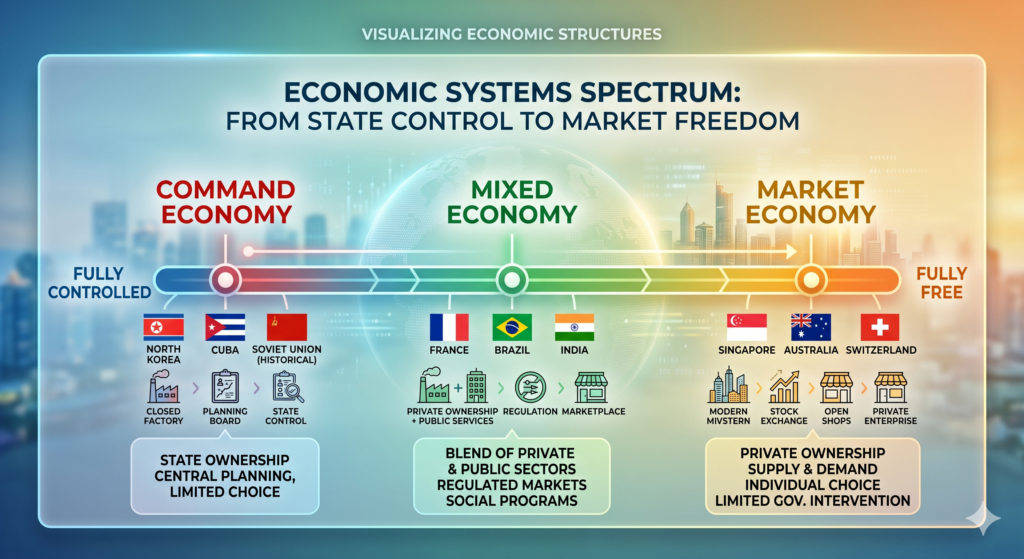 economic systems spectrum