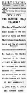 Cleveland Leader, August 11, 1866.