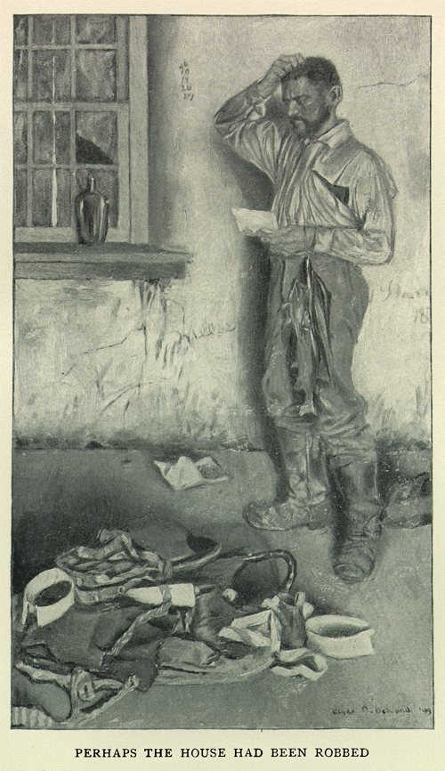 "Perhaps the house had been robbed" illustration