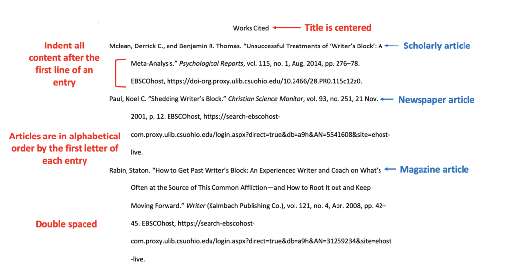 12.4 MLA Citation Works Cited Example A Guide to Rhetoric