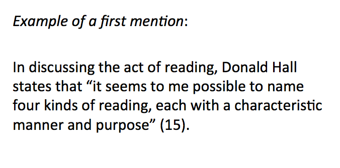 12 2 Mla Citation In Text Citations A Guide To Rhetoric Genre And Success In First Year Writing