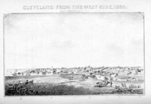 View of Cleveland from the West Side