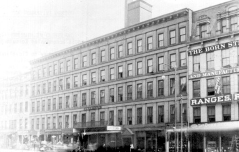 The American House Hotel In Cleveland, where Kossuth stayed in 1852 (Cleveland Public Library)