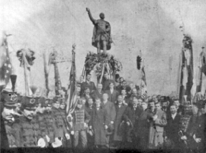A Commemoration held at the Kossuth Statue at University Circle 1910