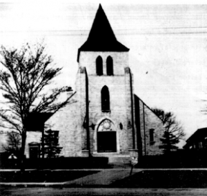 The First Hungarian Lutheran Church at the corner of East Boulevard and Buckeye Road (Congregation founded: 1906)