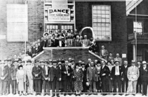The founding meeting of The Old Settlers Association 1931 (Courtesy of the Cleveland Press)