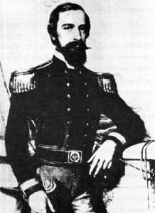 John Xantus in U.S. Naval Uniform (Source: Letters from North America)Xantus explored many uncharted areas of the west and was acknowledged by several distinguished scientific societies in America and Europe.