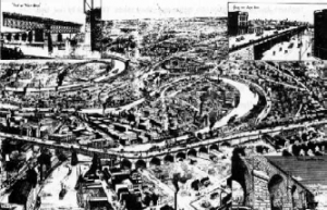 Birdseye View of Cleveland 1878
