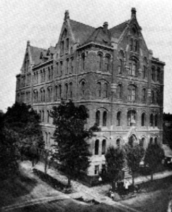 St. Ignatius College on West 30th and Carrol in 1880's.