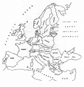 LITHUANIA AMONG EUROPEAN NATIONS IN 1970