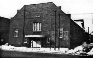 Lithuanian Hall at 6835 Superior Avenue destroyed by fire in 1971