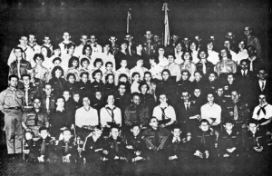 Part of the Lithuanian Scouting Organization in 1963