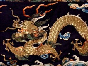 Daoist Priests Liturgical Robe Qing Dynasty 1644 to 1911 19th century CE silk Jordan Schnitzer Museum of Art