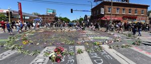 George Floyd Memorial at Chicago Avenue & 38th Street