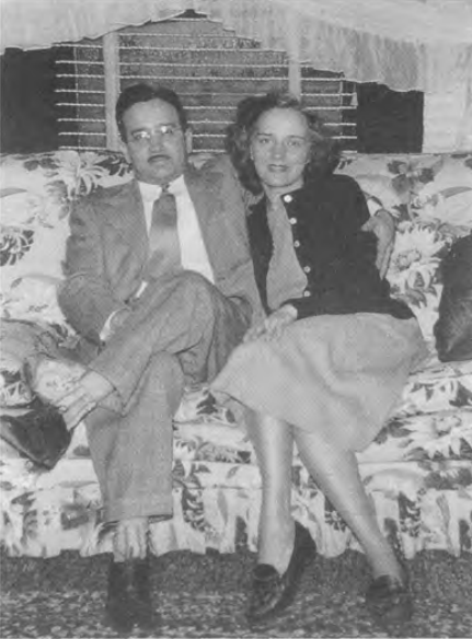 The author & Grace in their apartment, Winter of 1974