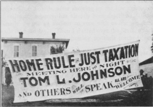 A poster in the campaign of 1902