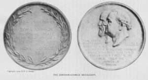 THE JOHNSON-GEORGE MEDALLION