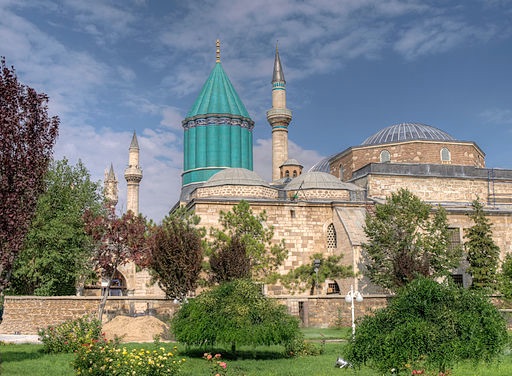 Image of Maulana’s (Mevlana, in Turkish) Mausoleaum