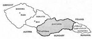 SLOVAKIA AS PART OF CZECHOSLOVAKIA In the years 1919-1938