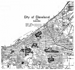 Cleveland, Indicating Slovak Centers