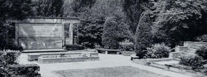 The Byron Tree Near the Foot of North Entrance Steps