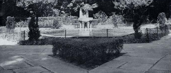 View of the Hebrew Garden from the Main Entrance