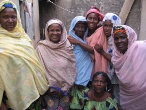 7 Smiling women