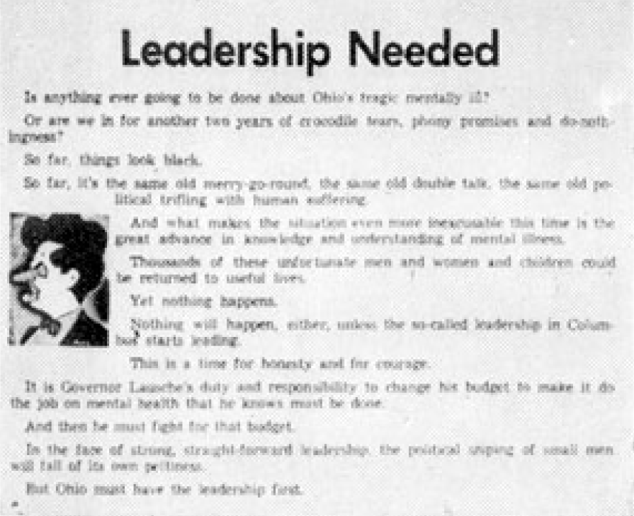 Leadership Needed March 7, 1955