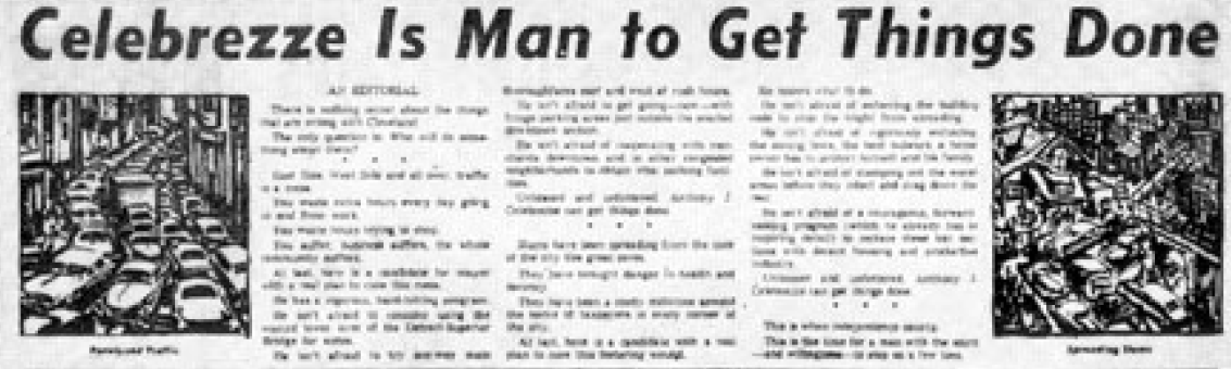 Celebrezze Is Man to Get Things Done September 25, 1953